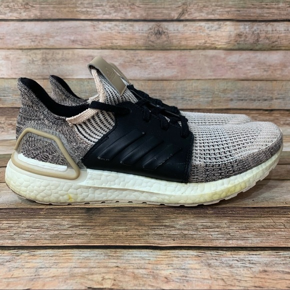 Adidas Ultraboost 19 Linen/Core Black/Brown - Picture 3 of 9